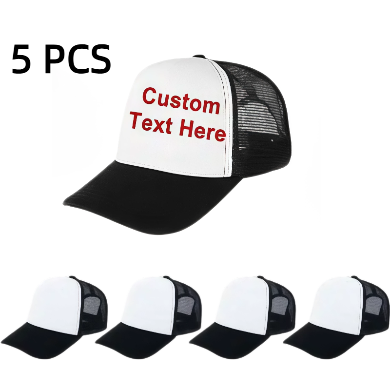 Hat Sublimation Blank - 5 stuks DIY verf sublimatie trucker