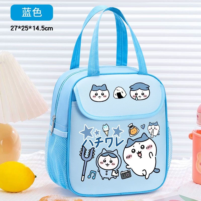 Tote Bag Sublimation - Chiikawa geïsoleerde lunchtas Leuke cartoonprint Waterdichte