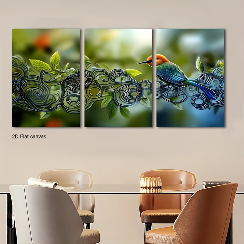 Canvas Wrap Ready - Frameloos canvas 3-delig ingelijst schilderij van