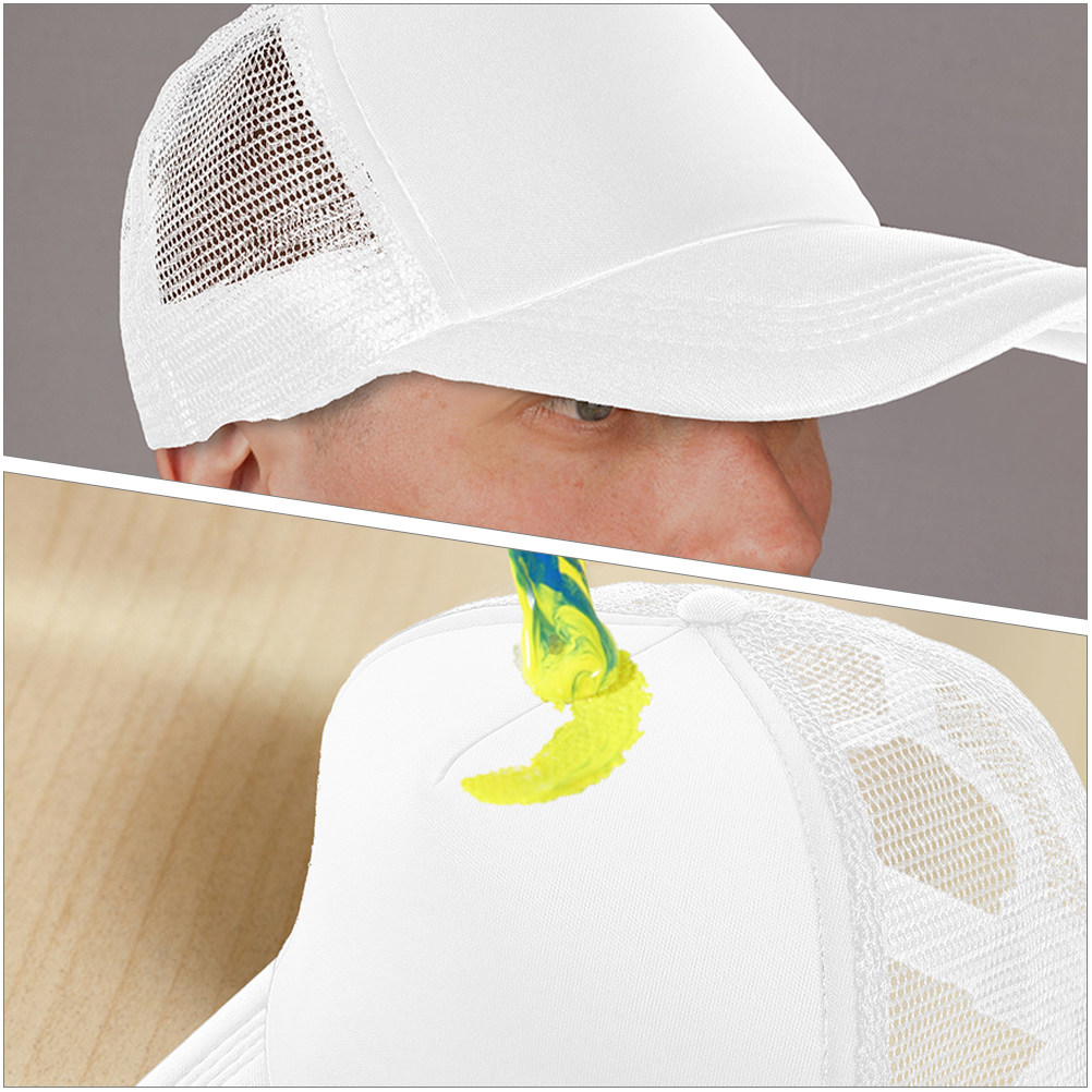 Hat Sublimation Blank - 5 stuks blanco mesh baseballpet DIY