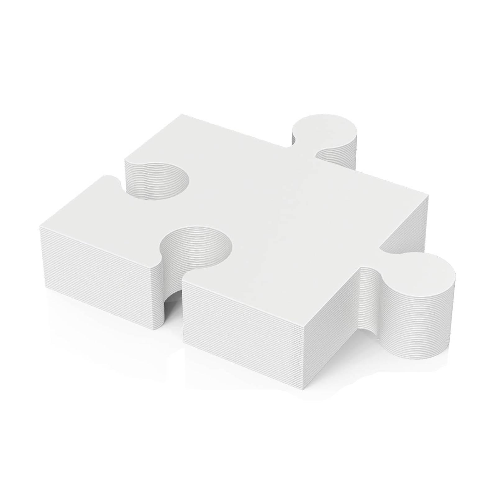 Witte blanco tekenpuzzels kart - Puzzle Blank White recensie en prijs