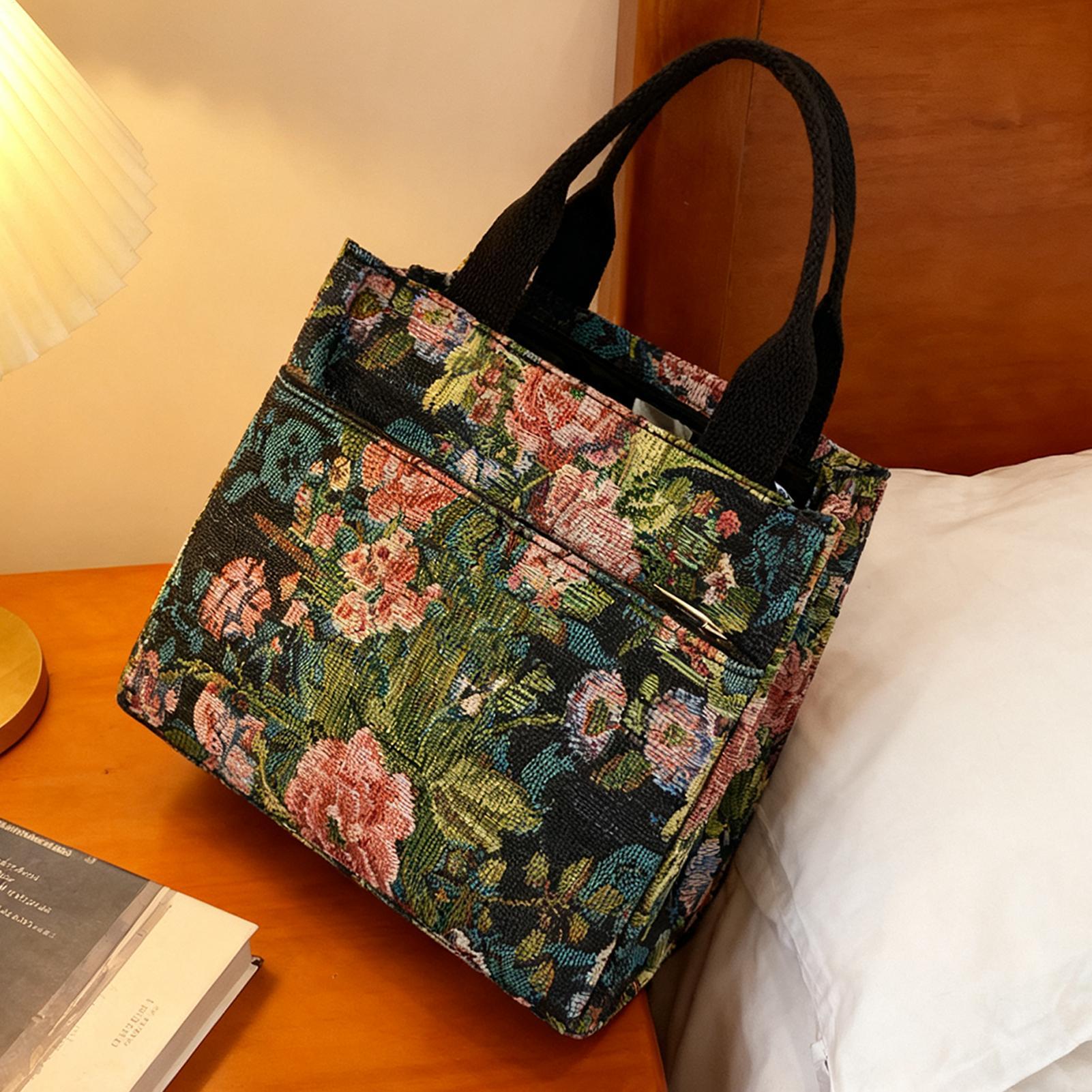 Geïsoleerde lunchtas Bloem Wat - Tote Bag Sublimation recensie en prijs