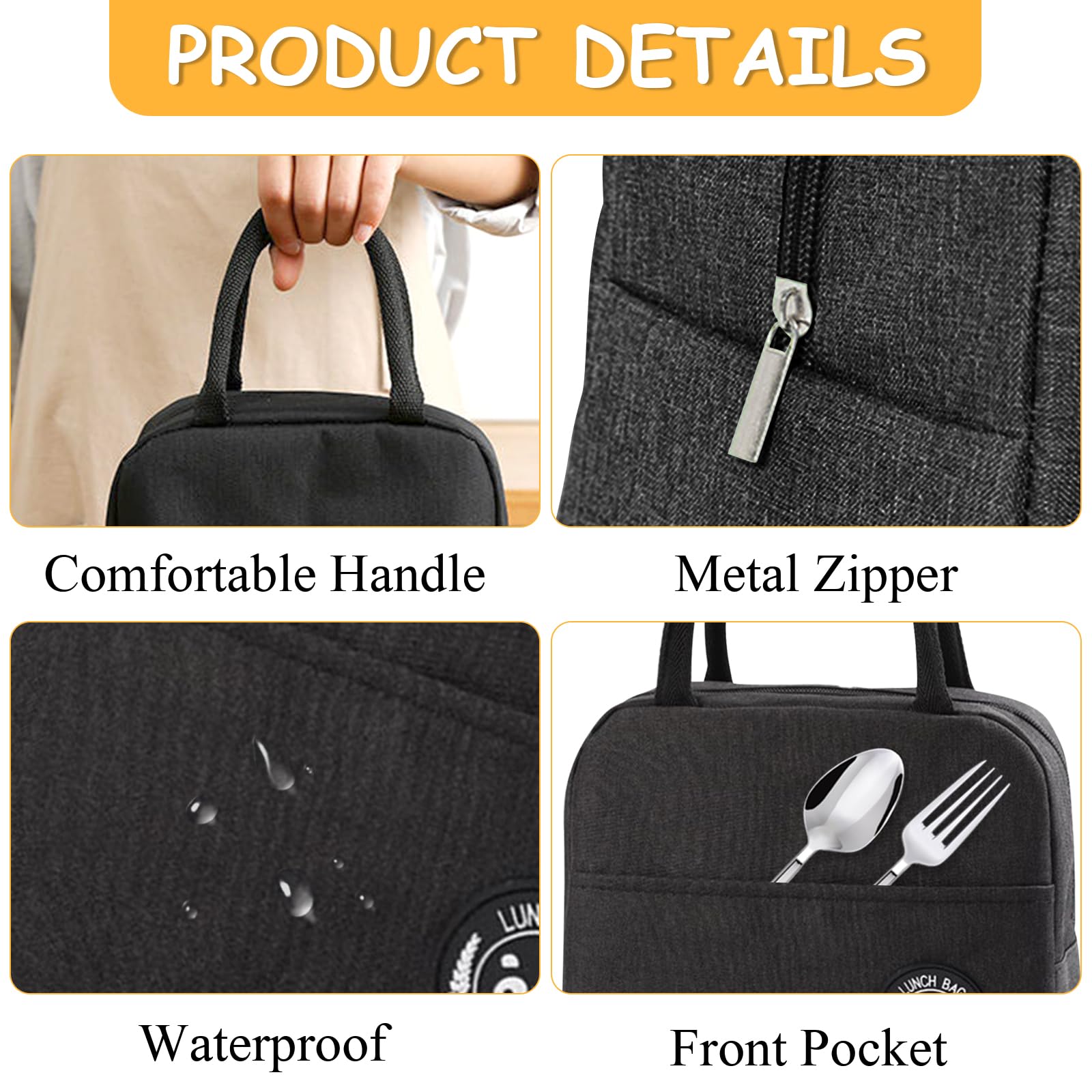 Geïsoleerde lunchtas, koeltas  - Tote Bag Sublimation recensie en prijs