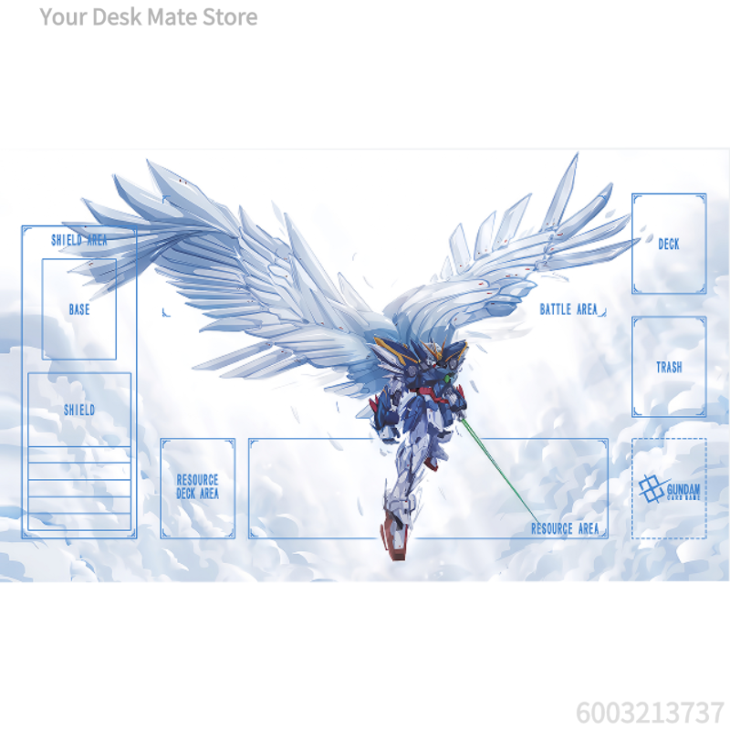 Gundam Wing Zero TCG speelmat  - Door Mat Blank recensie en prijs