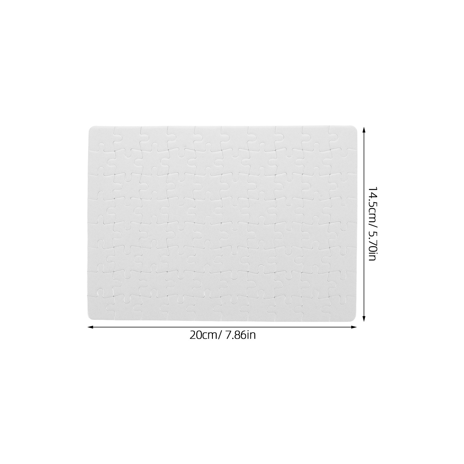 4 vellen blanco witte puzzelpl - Puzzle Blank White recensie en prijs