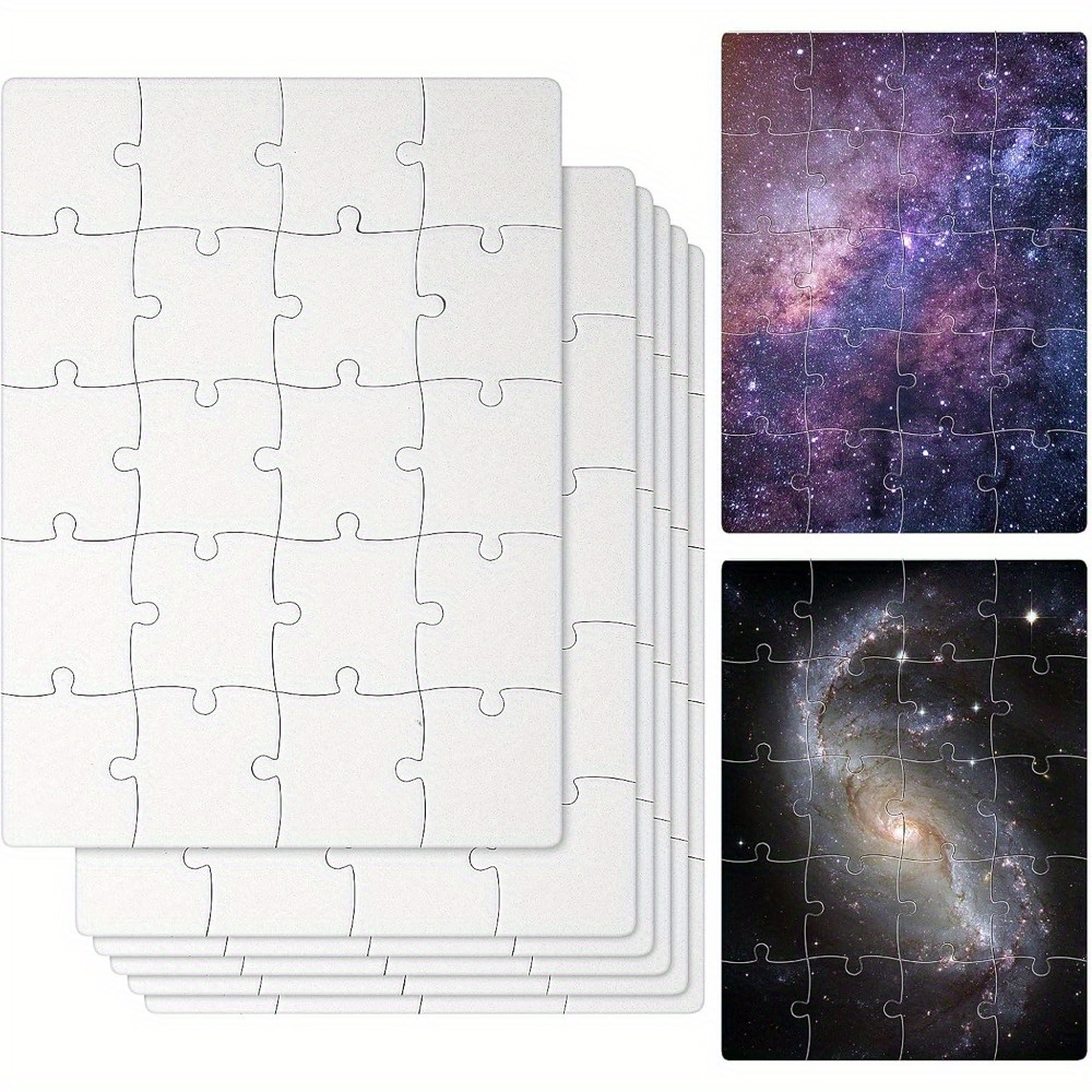 6 stuks sublimatie blanco puzz - Puzzle Blank White recensie en prijs