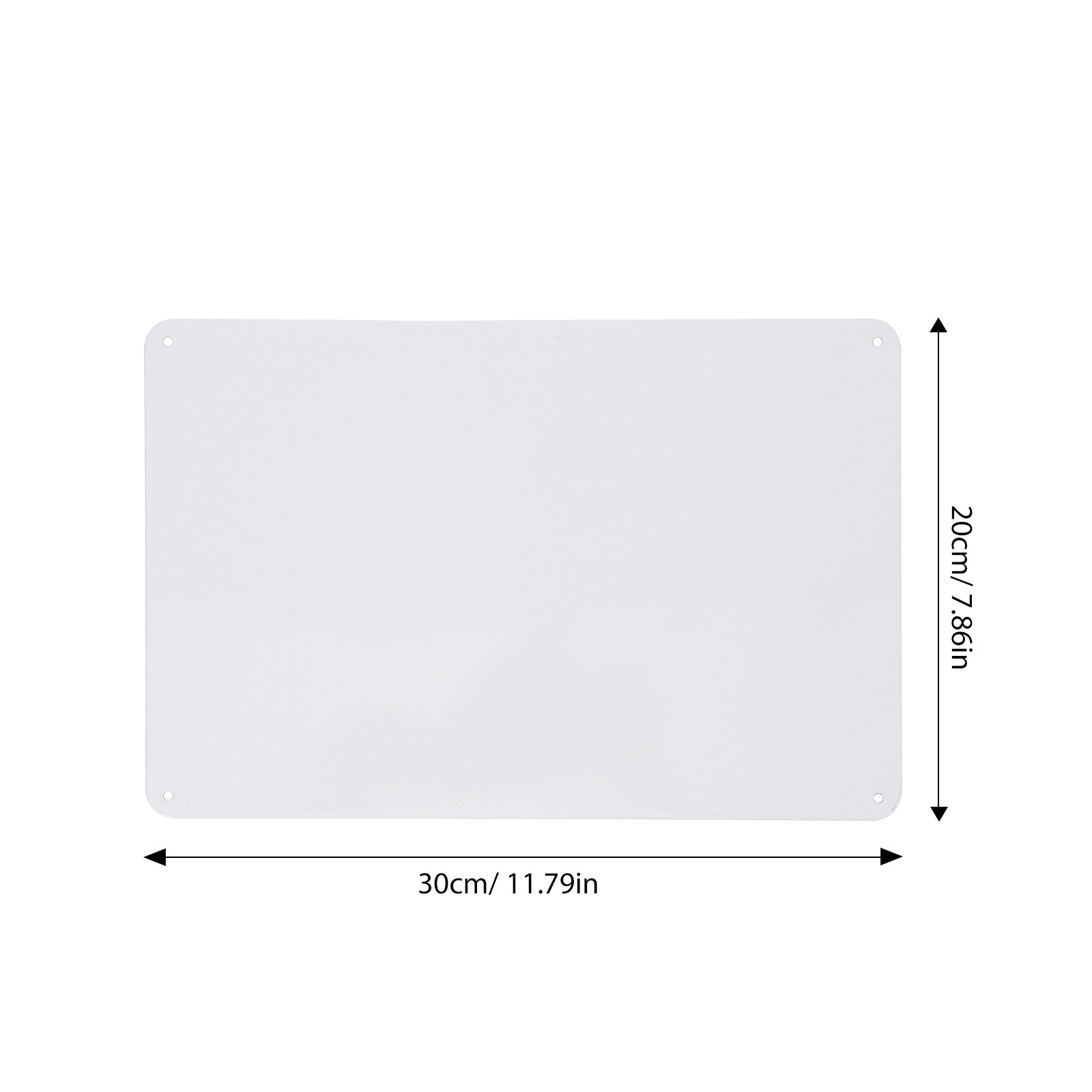 2 stuks blanco metalen borden, - Yard Sign Blank recensie en prijs