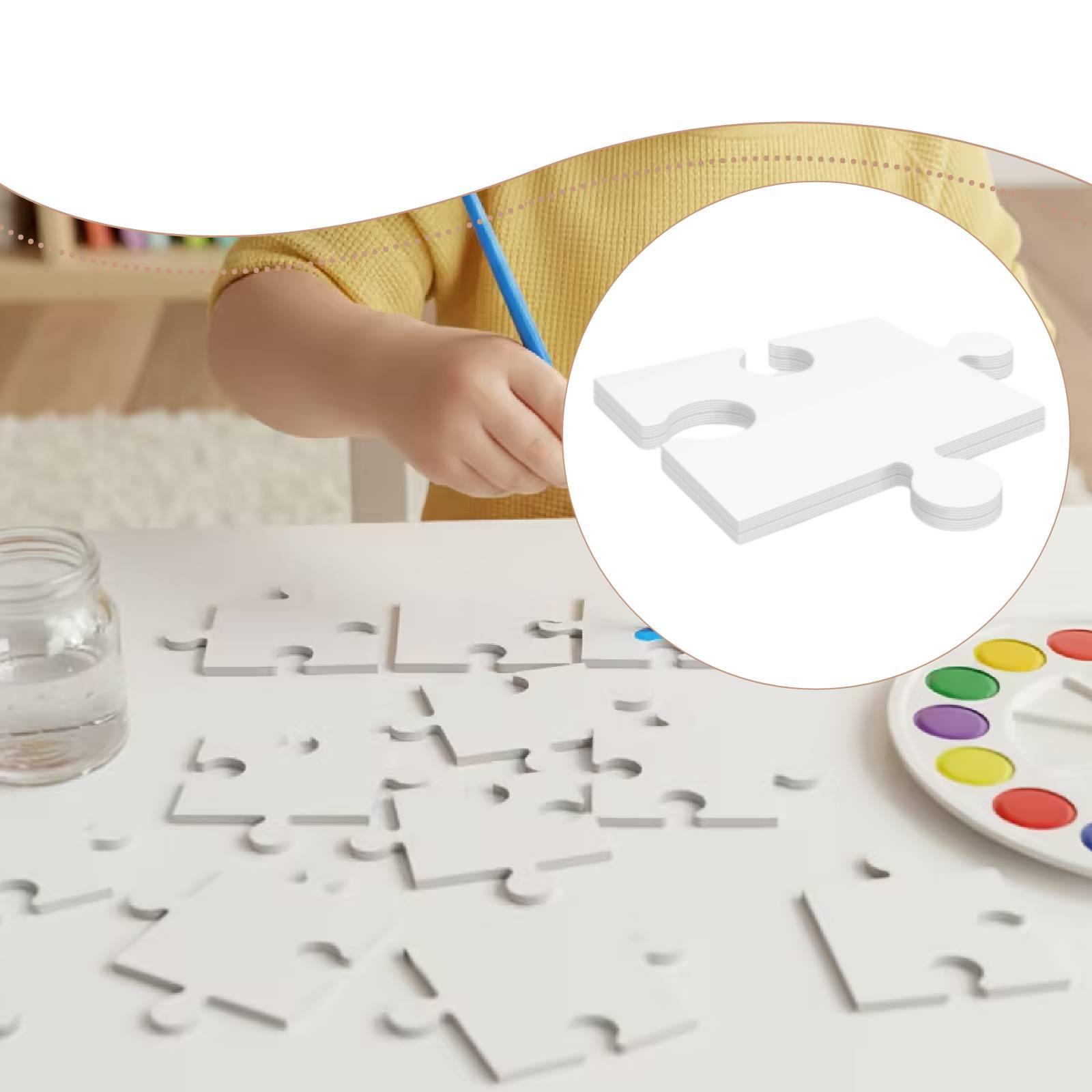24 Stuks Wit Karton Lege Legpu - Puzzle Blank White recensie en prijs