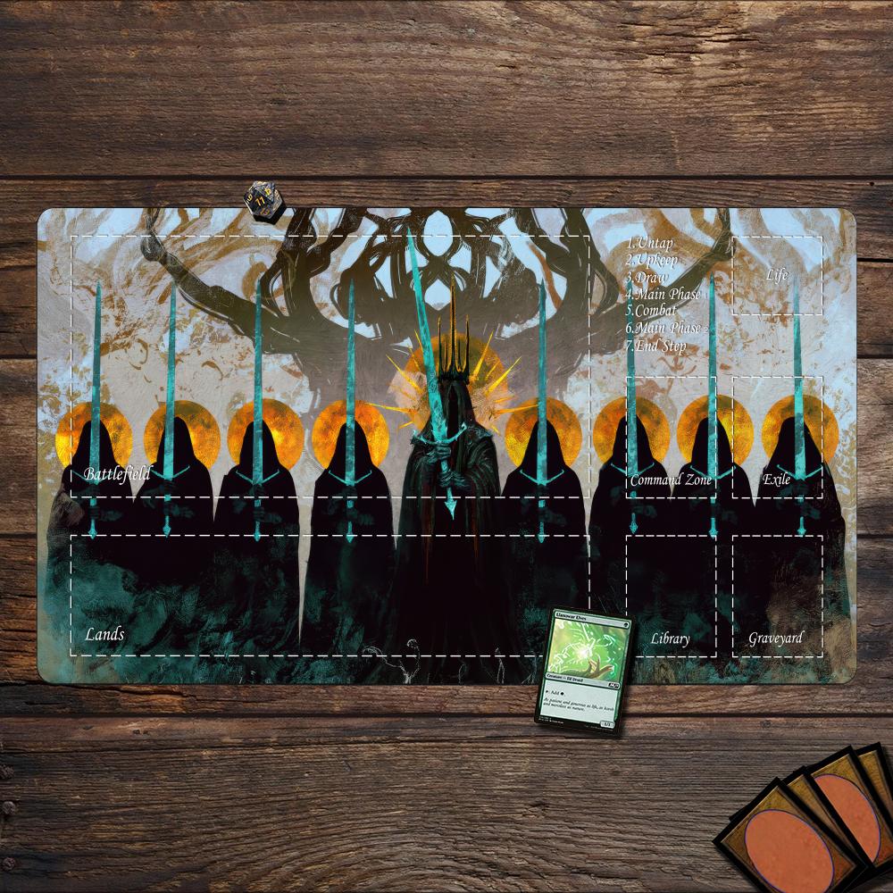 Magic Playmat kaart gaming mat - Door Mat Blank recensie en prijs